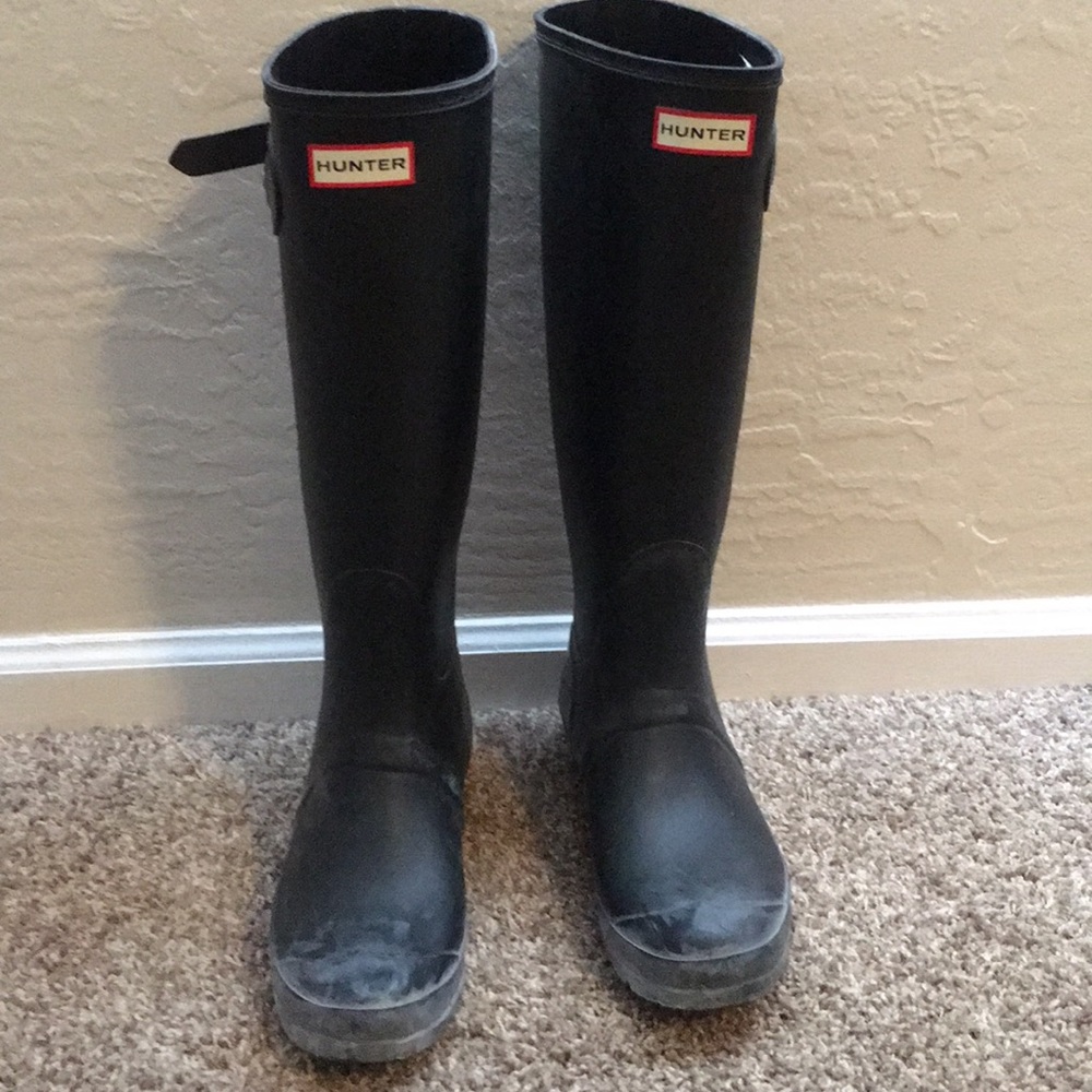 Black Hunter Rain Boots